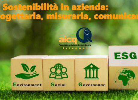 CONVEGNO: LA SOSTENIBILITA’ IN AZIENDA: PROGETTARLA, MISURARLA, COMUNICARLA